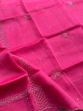 Kota Cotton Crochet Saree