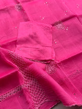 Kota Cotton Crochet Saree