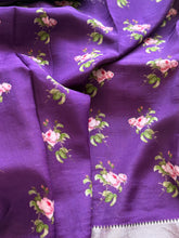 Mangalgiri Digital Printed Saree with Silver Zari Nizami Border | Studio Virupa