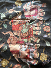 Kalamkari Applique Saree
