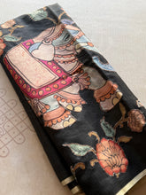 Kalamkari Applique Saree