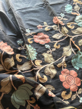 Kalamkari Applique Saree
