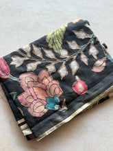Kalamkari Applique Saree