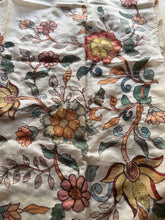 Ivory Kalamkari Applique Saree