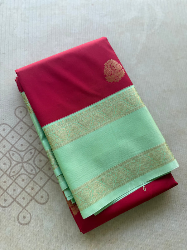Semi Kanchi Silk Saree