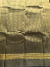 Semi Kanchi Silk Saree with Zari Buttas & Traditional Border