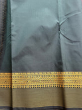 Semi Kanchi Silk Saree with Zari Buttas & Traditional Border