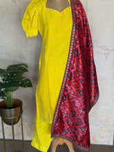 Siara Suit Set with Patola Dupatta - Express