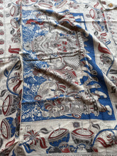Kota Cotton Kalamkari Saree with Raja Rani & Musical Narrative Pallu