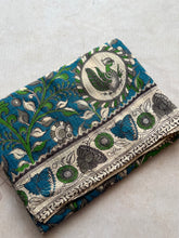 Kota Cotton Kalamkari Saree with Peacock & Ramayana Pallu