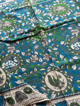 Kota Cotton Kalamkari Saree with Peacock & Ramayana Pallu