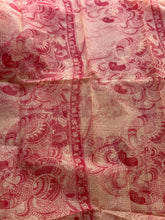 Kalahasti Pen Kalamkari Kota Saree with Cotton Blouse – Narrative Design