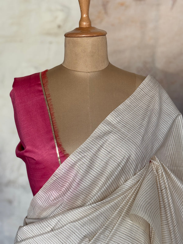 Hridya - Tussar Saree Vishu Edit