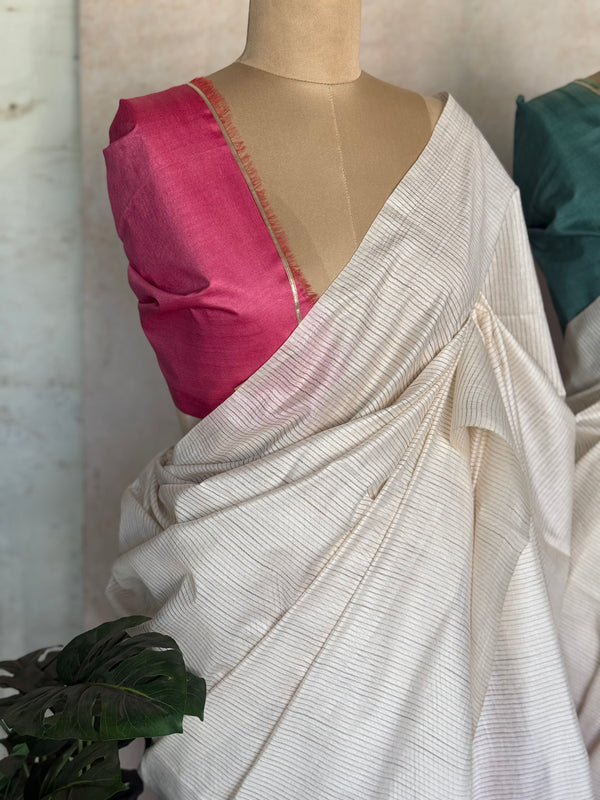 Hridya - Tussar Saree Vishu Edit