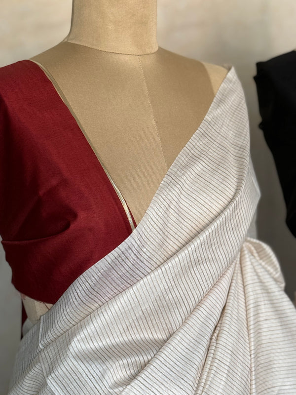 Hridya - Tussar Saree Vishu Edit