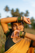 Bhrinda - Pure Chettinad Cotton Women Half Saree with Georgette Davani