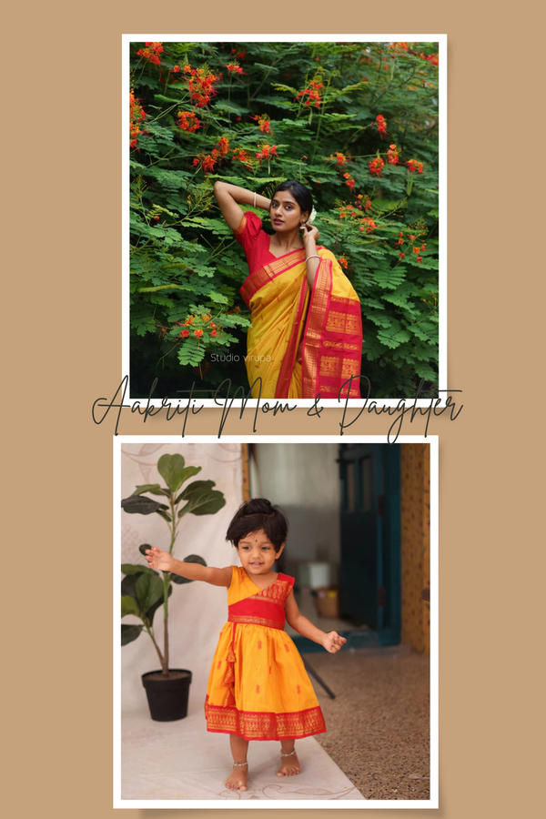 Aakriti Mom & Daughter Dress