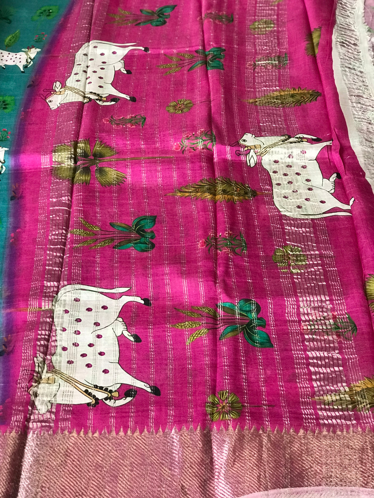 Pichwai x Mangalgiri Silk Cotton