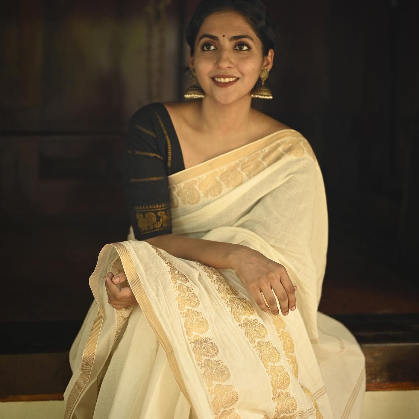 kerala-saree-blouse-designs (3) • Keep Me Stylish