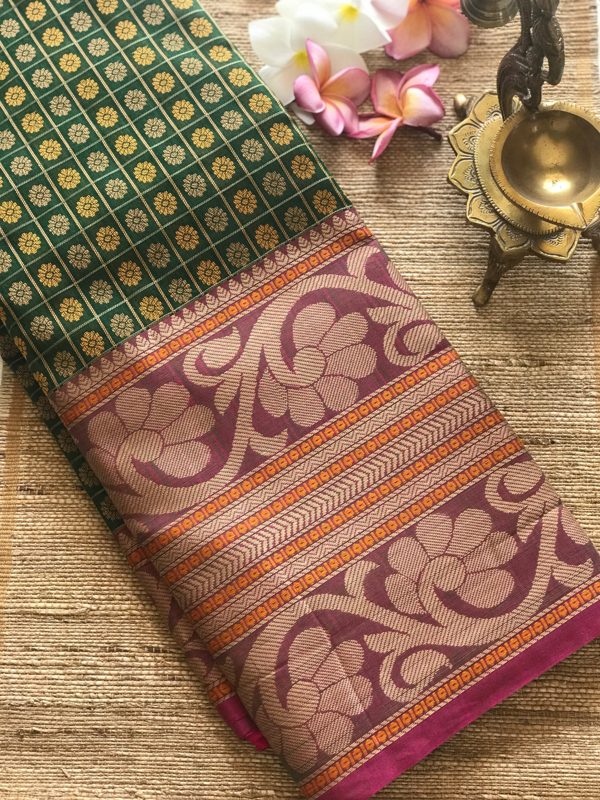 Rich Kanchi cotton