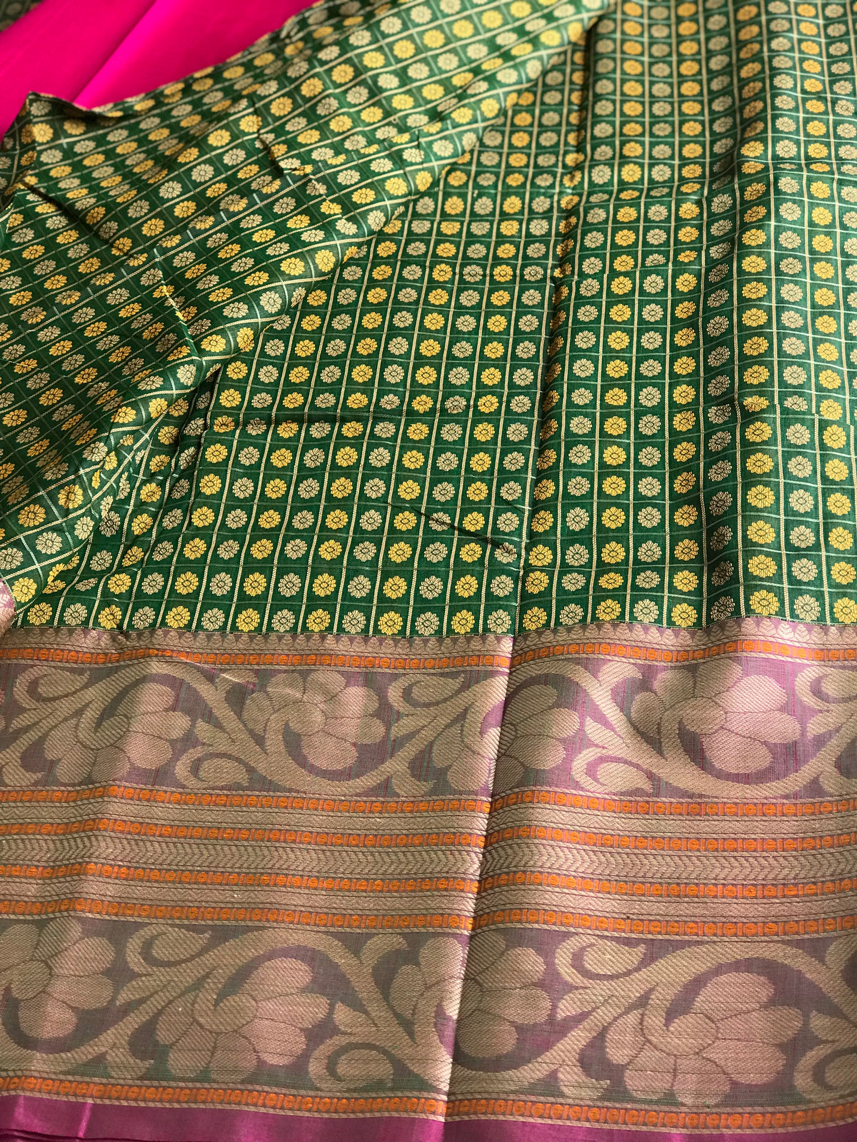 Rich Kanchi cotton