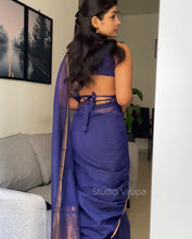 Aadhini - Blue ( Gold )