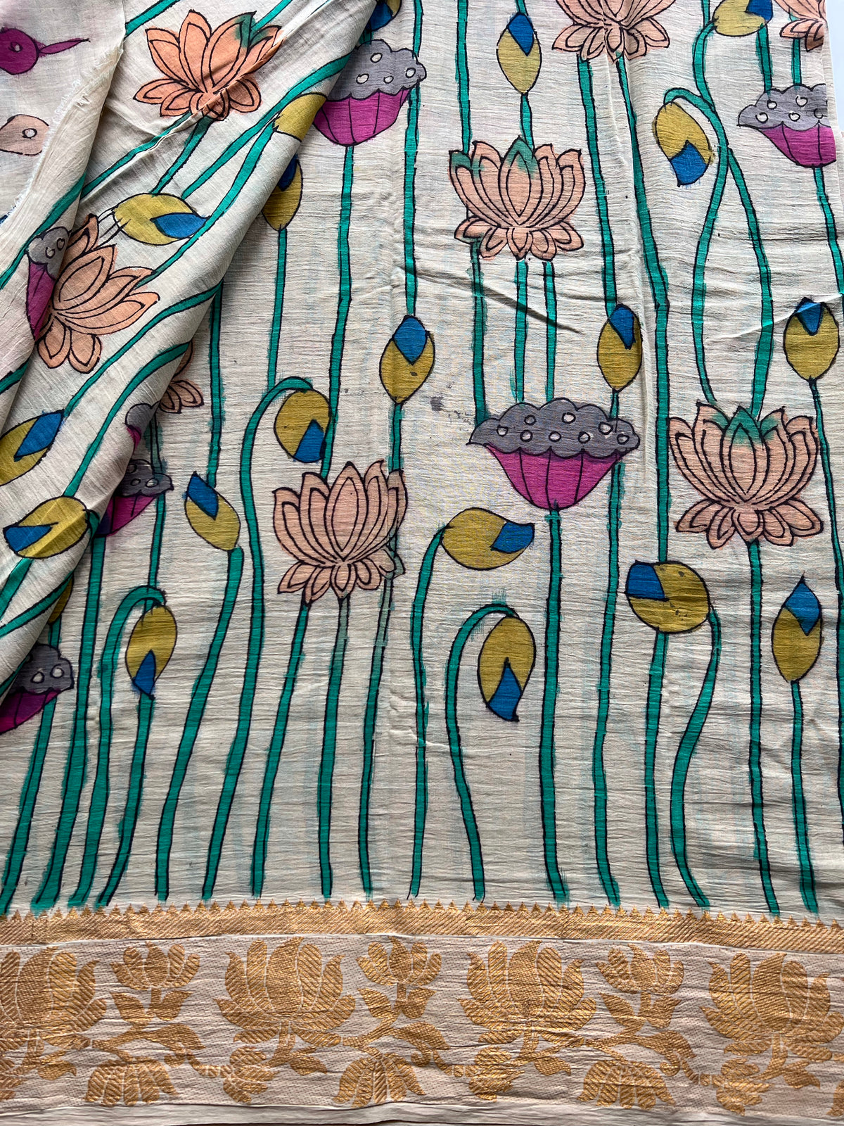 Pen kalamkari Cotton