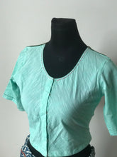 mirror work blouse