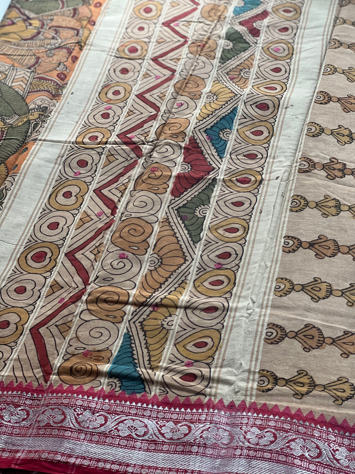 Pen kalamkari Cotton
