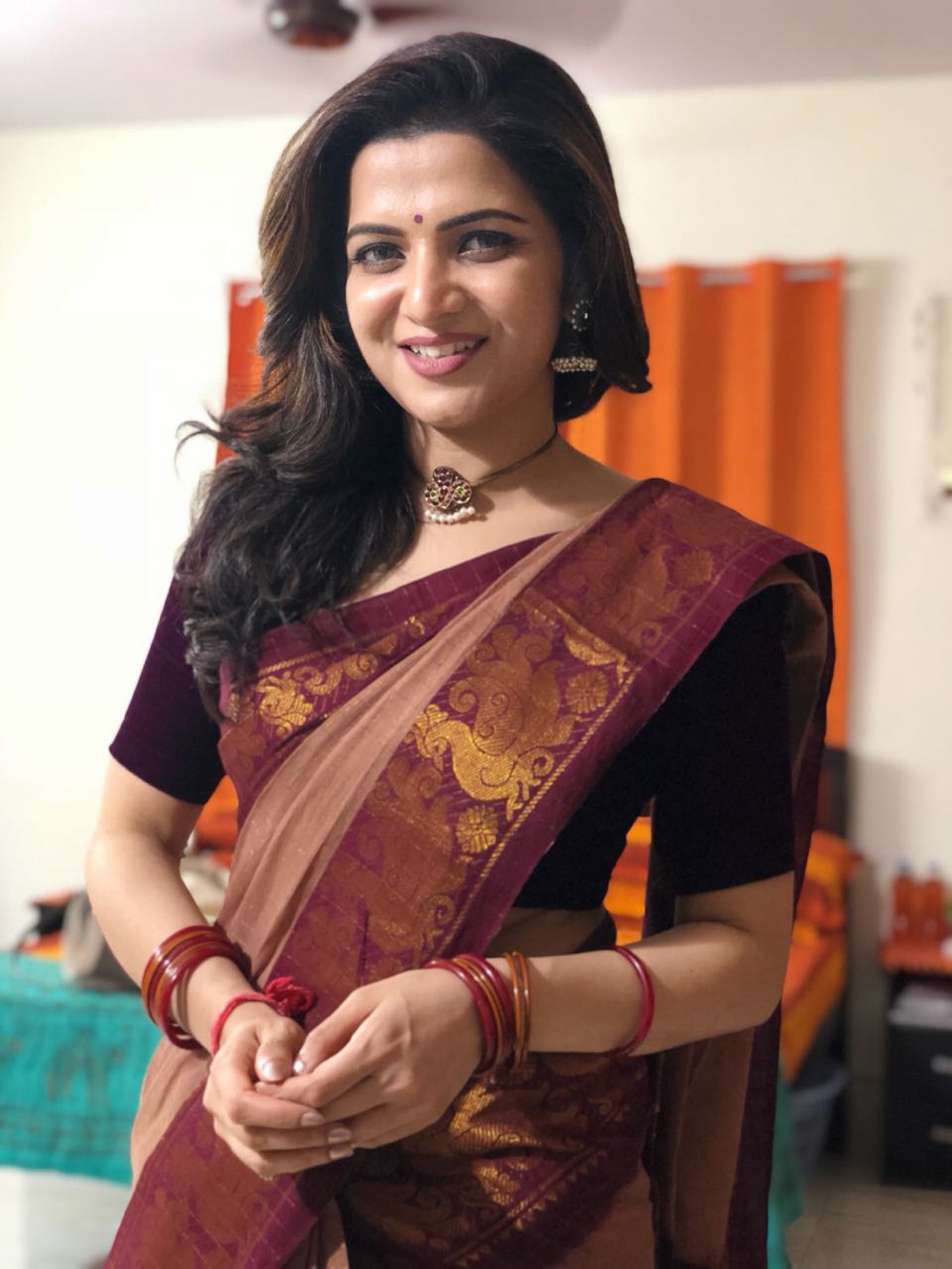 Dhivyadharshini aka DD's saree tales | Times of India